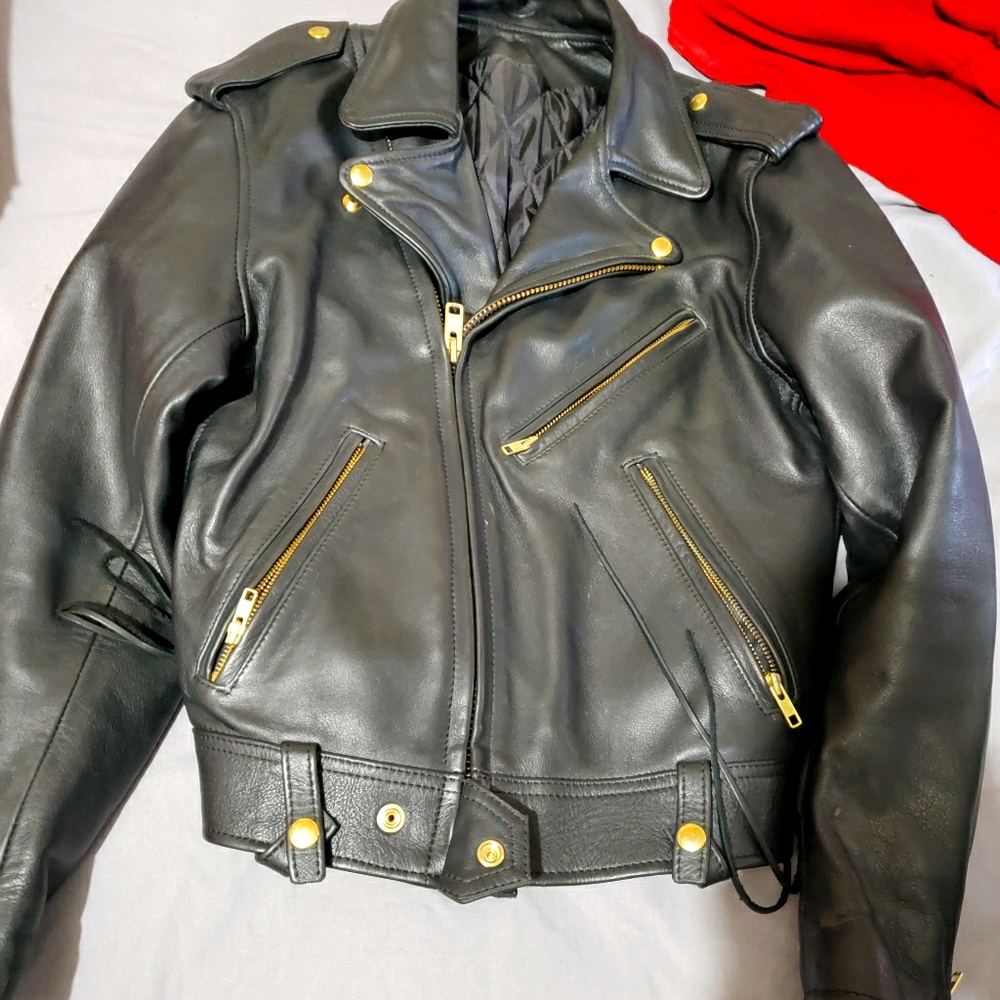 Leather jacket